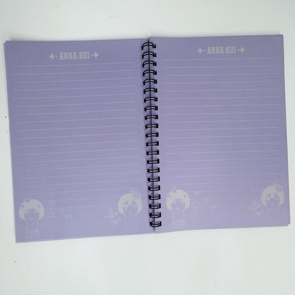 Anna Sui Blank Lined Notebook Brand New Collector Item - Picture 2 of 3